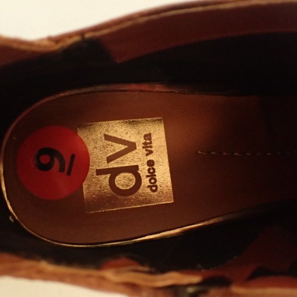 Leather Ankle Booties by Dolce Vita Ladies Size 9 - Picture 5 of 9